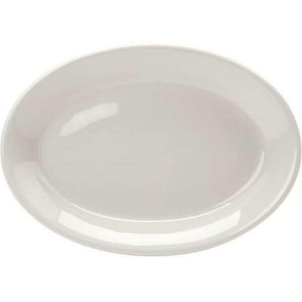 Tuxton China 43 Oz. Pasta Bowl-Porcelain White Embossed - 1 Dozen FPD-106